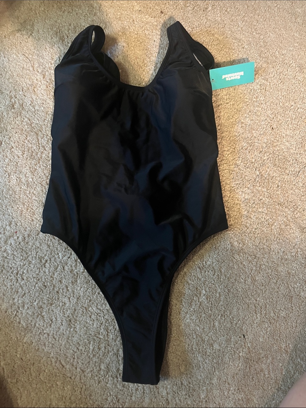 Sports Illustrated Swim Black One-Piece Swimsuit